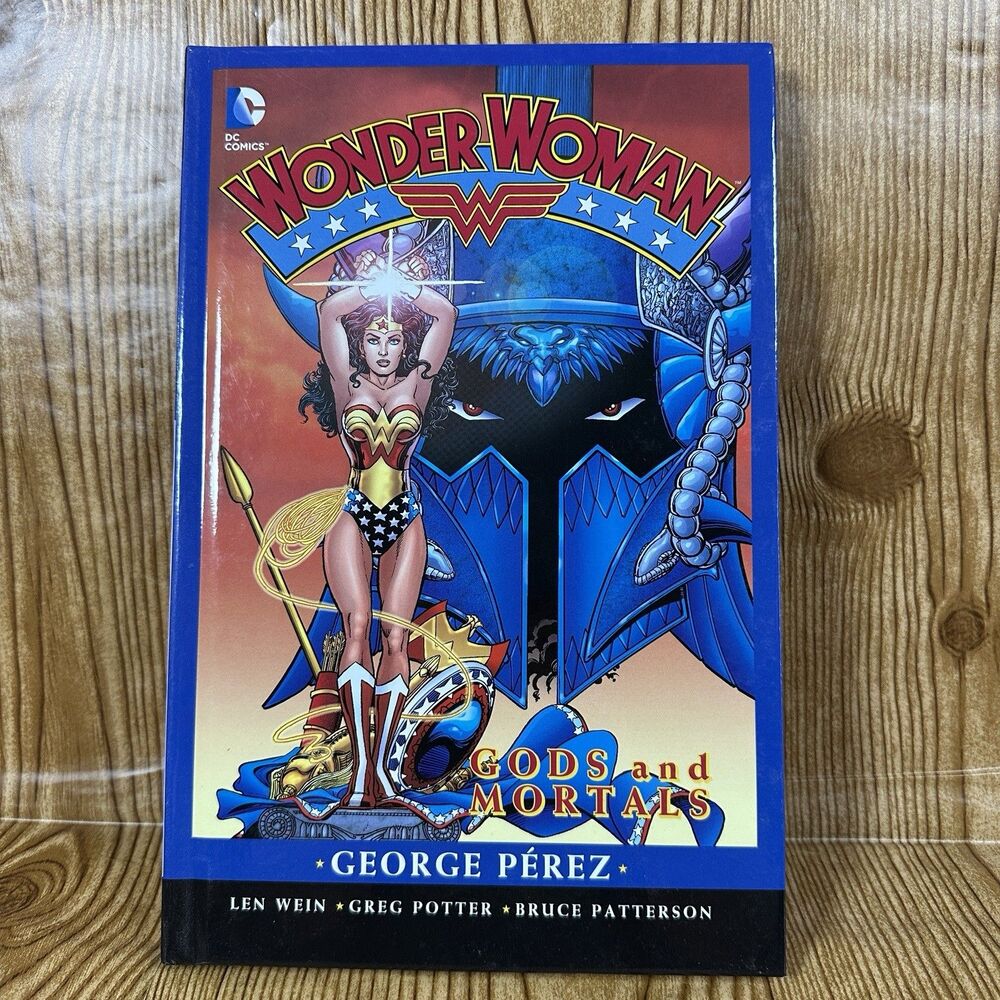 DC Comics Wonder Woman‎ Gods And Mortals Hardcover Comic Book With Blu-ray DVD